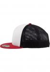 Кепка Foam Trucker Flexfit, цвет red/wht/bk - фото