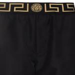 Шорты Greca с каймой VERSACE, черный - фото 6