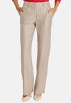 Брюки WEITE BÜGELFALTEN MADELEINE, бежевый - фото