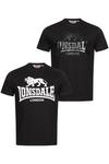 Рубашка LONSDALE KELSO, Night Blue/Black - фото