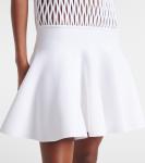 Мини-платье фигуристки Alaïa, Blanc - фото 5