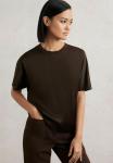Футболка Reiss REGULAR FIT-LENA SHORT-SLEEVE , Chocolate Brown/Brown - фото