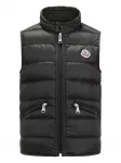 Пуховик на молнии Moncler Enfant, черный - фото
