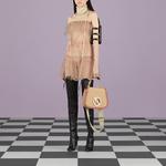 Платье без рукавов женское хаки Gucci - фото 6