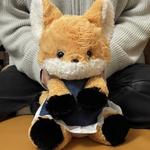 Бегущие джинсовые Fox And Wolf плюшевые куклы высота 50см BANLI - фото 7