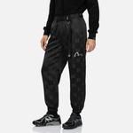 Повседневные брюки мужские черные Evisu, черный - фото 4