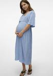 Платье MAMALICIOUS Day dress, Stonewash/Light Blue - фото