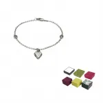 Браслет с подвеской в виде сердца GUCCI - фото