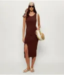 Платье Patrizia Pepe, коричневый - фото