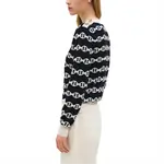 HERMES Кашемировый свитер женский черный - фото 3