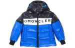 Детская утепленная куртка Moncler, синяя - фото