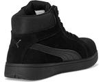 Ботинки PUMA Safety Iconic Suede Mid EH, цвет Black/Black/Black - фото 5