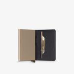 Алюминиевый кошелек Bandwallet с тисненым логотипом Secrid, черный - фото 3