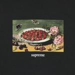 Футболка Supreme Strawberry, черная - фото 2