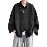 Рубашка Unisex Lapel Moderate ZIAREL, экрю with tie - фото 4