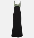 Декорированное платье beatriz Safiyaa, мультиколор - фото