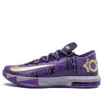 Кроссовки кд 6 Nike, фиолетовый - фото