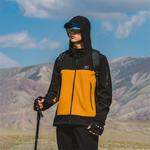 Mizuno Утепленная флисовая куртка-софтшелл, Brown - фото 4