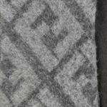 Свитер вязка FF FENDI, серый - фото 7