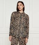 Пижама Guess Underwear с леопардовым принтом, бежевый - фото 3