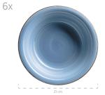 Столичный сервиз lumaca 12 шт Mäser, темно-синий - фото