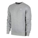 Толстовка Nike SB Skateboard Round Neck Pullover dark grey Gray, серый - фото
