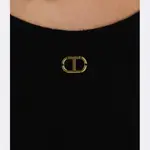 Платье с добавлением шерсти и кашемира. Twin-Set, черный - фото 4