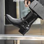 Chi Wolf Черные мужские ботинки - фото 6