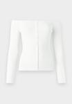 Топ Abercrombie & Fitch BUTTON, Off White/Off-White - фото 5