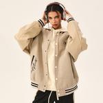 Бейсбольная куртка унисекс Coca-Cola, Черный (с хлопком) - фото 8