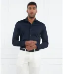 Рубашка slim fit Van Laack, темно-синий - фото