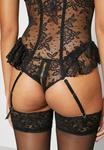 Боди TAYLOR PLANET CROTCHLESS Ann Summers, черный - фото 5