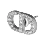 Серьги-гвоздики женские DIOR - фото 6