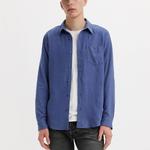 Футболка мужская синяя Levis - фото 3