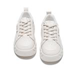 Женские скейтерские кеды Medd низкие, серо-бежевые - фото 6