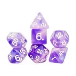 Поли-набор - Фиолетовый взгляд (8), RPG Dice Sets - фото