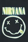 Майка-топ Nirvana Neon Logo, черный - фото 2
