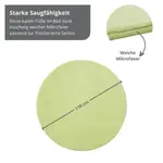 Коврик для ванной Sleepling, зеленый - фото 3