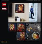 LEGO Art, кубики Железного человека от Marvel Studios, 31199 - фото 9