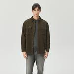 Мужская рубашка CAT, хаки - фото 8