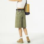 714STREET Джинсовые шорты унисекс, Черный/Серый - фото 8