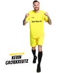 Комплект трикотажных изделий JELEX "Team 22" 2 шт. желтый - фото 3