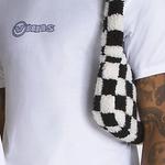 Сумка через плечо Vans Half Pipe 'Black Marshmallow' - фото 5