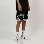 Повседневные шорты унисекс MIRACLE KILL, черные с розовым - фото 7