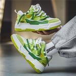 Мужские низкие скейтбордские кроссовки TFKY, бело-синие - фото 9