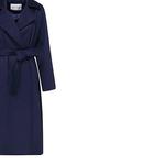 MaxMara Синее пальто Women's Blue, Blue - фото 8