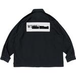 Хлопковая рубашка WTAPS, черный - фото 3