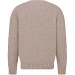 Мужской джемпер с длинными рукавами DIOR, бежевый - фото 3