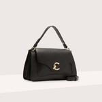 Сумка top-handle Coccinelle C-me medium, цвет Noir - фото 3