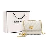 CinvaiKrose Сумка через плечо, White Diamond Pattern - фото 5